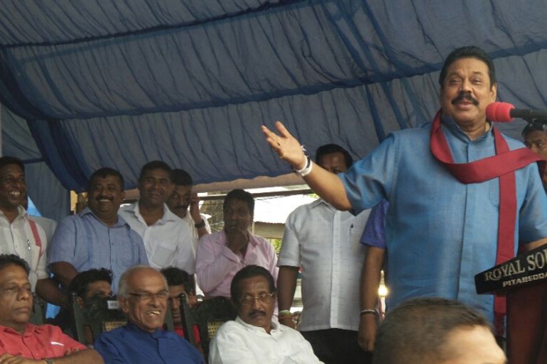 Sri Lanka Mahinda Rajapaksa