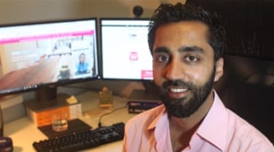 Shahzad Younas is the CEO of Muzmatch [Rhodri Davies/XEn News] 
