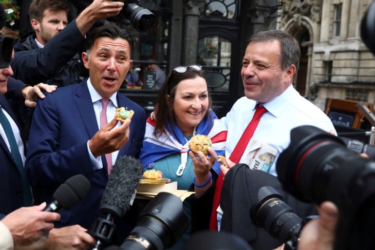 Leave.EU campaign leaders Reuters