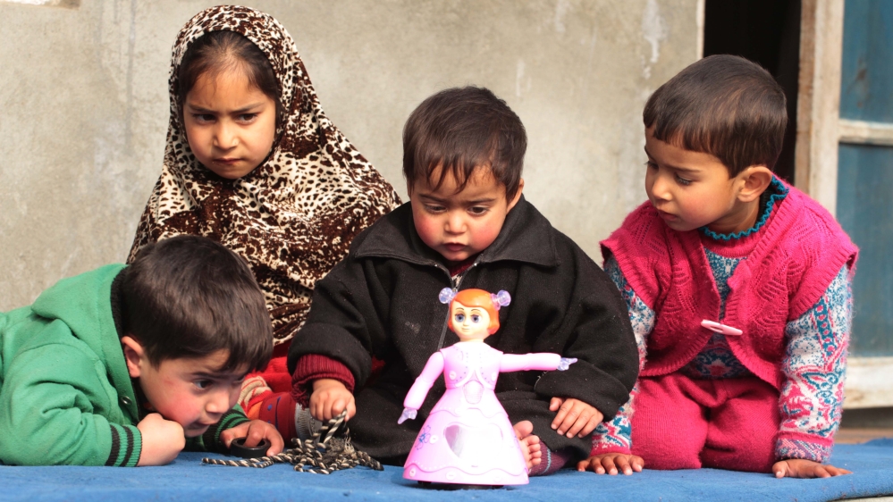 Hiba Nasir, pictured in the black jacket, will undergo a second surgery on Tuesday [Shuaib Bashir/XEn News]