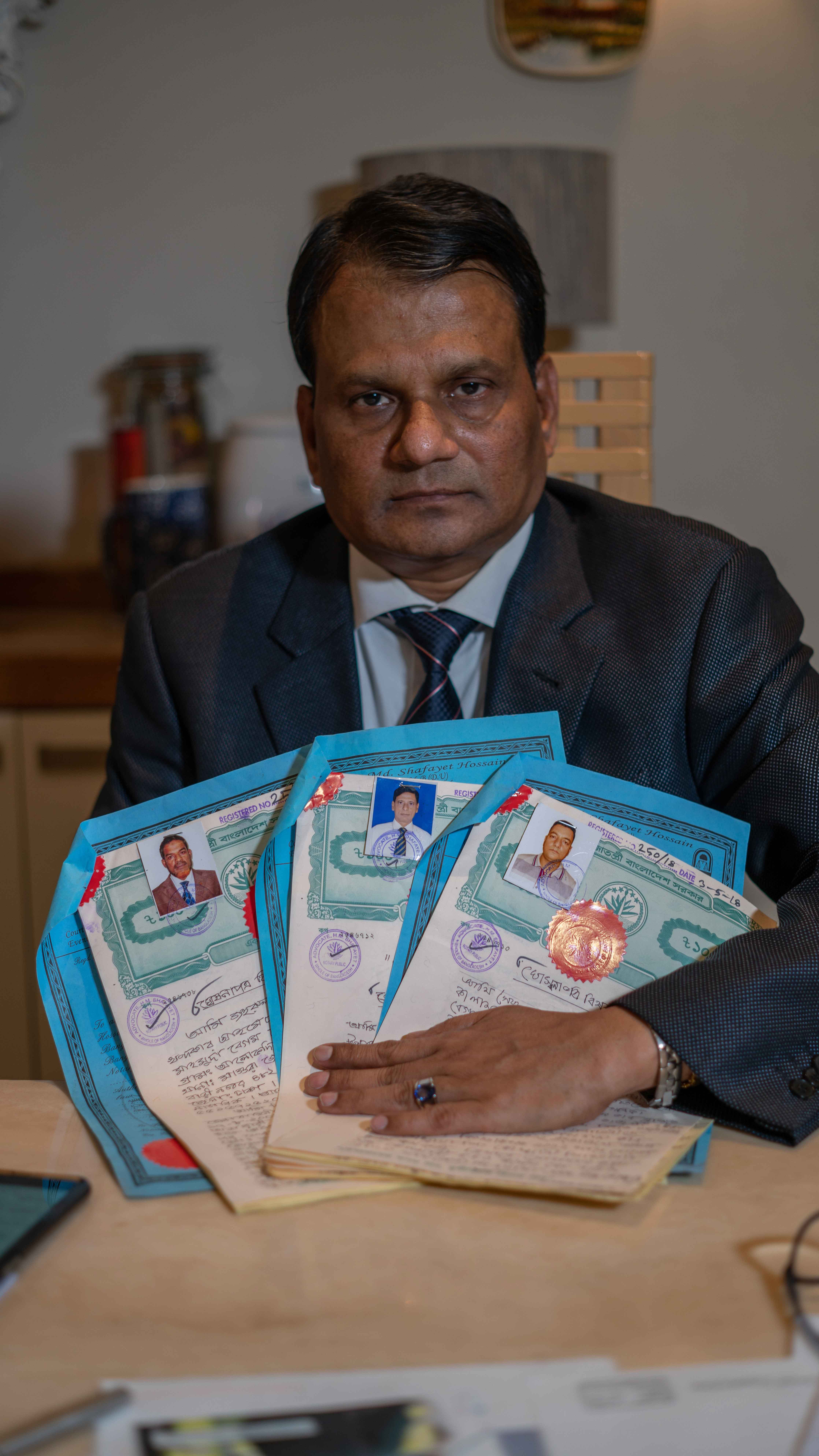 Khan and sworn statements from the three missing men [XEn News]