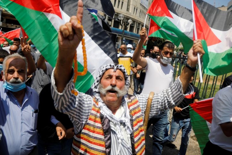 Protests against UAE''s deal with Israel to normalise relations