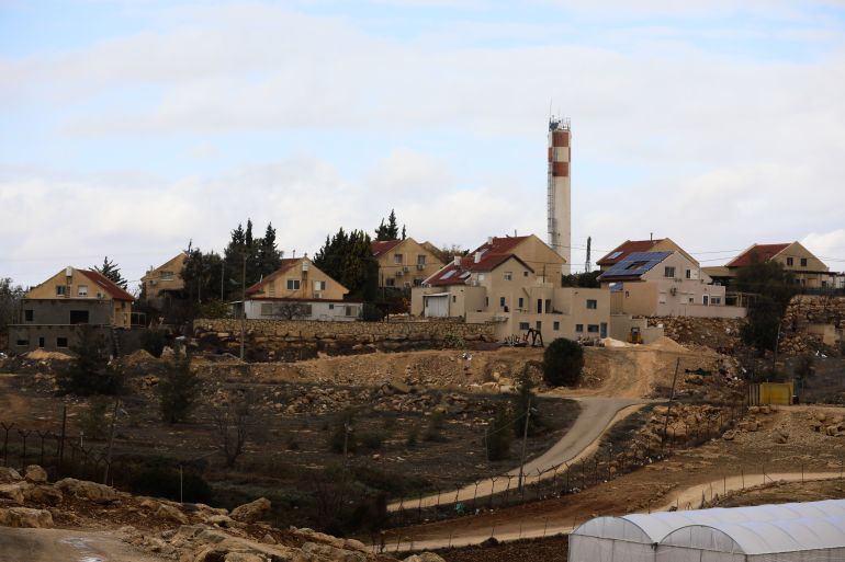 Carmel settlement in Masafer Yatta