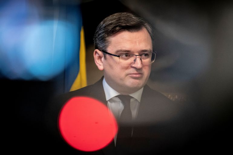Ukraine's Foreign Minister Dmytro Kuleba