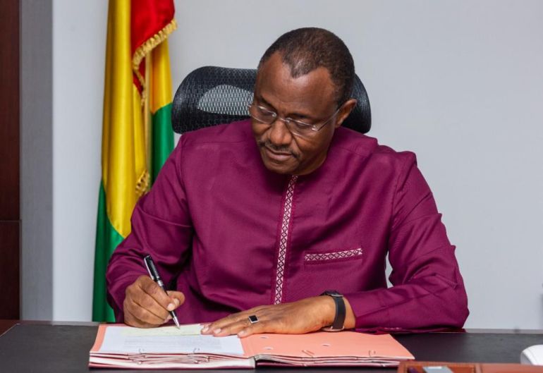 Guinea PM Mohamed Beavogui 