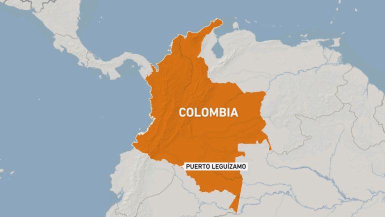 Colombia map