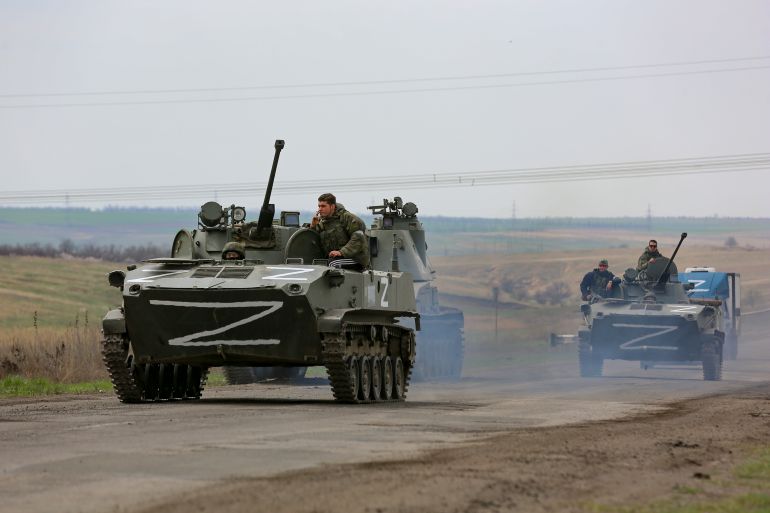 Russian military vehicles 