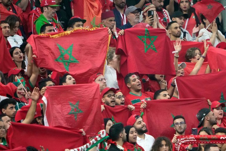 Morocco fans