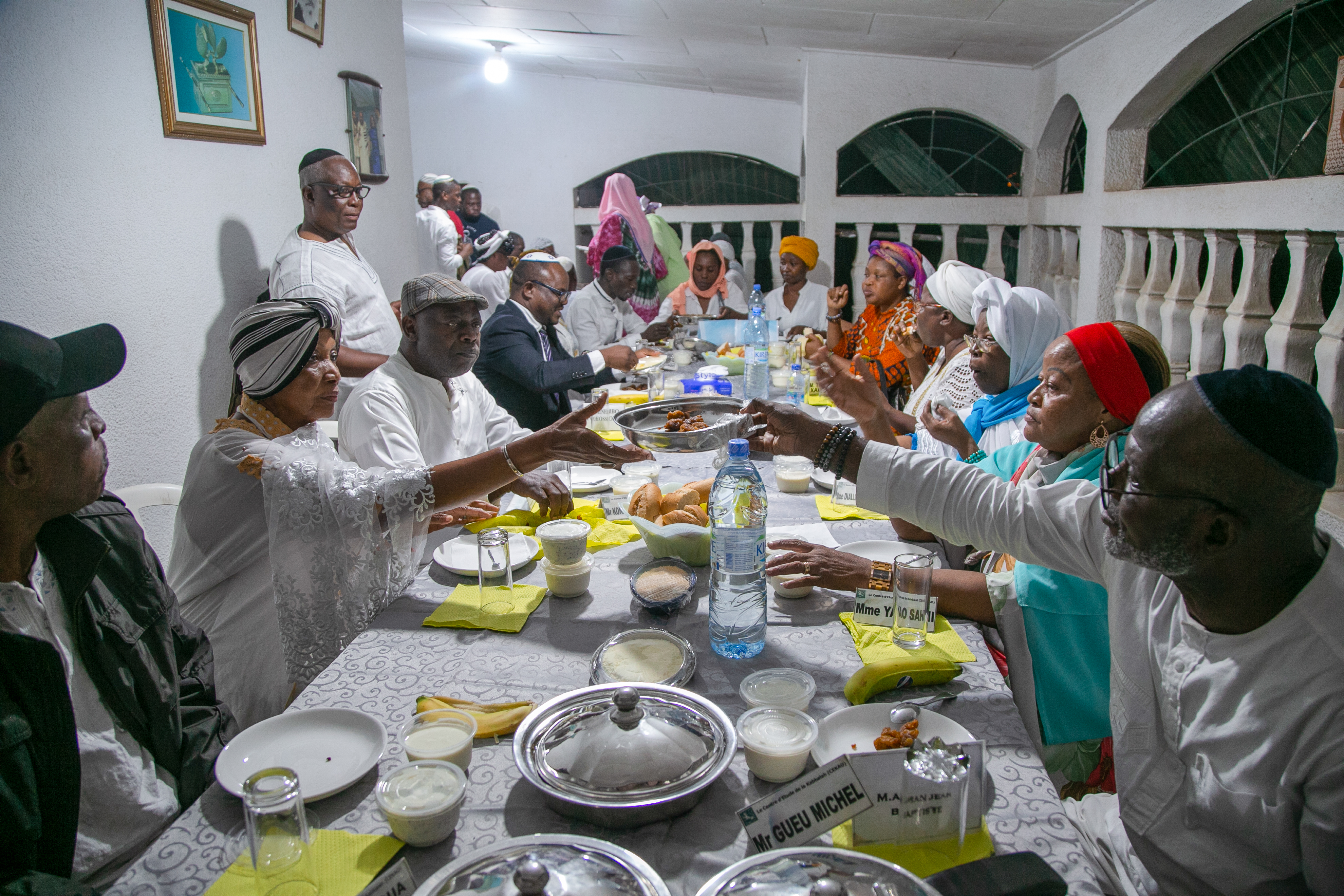 After this year’s Yom Kippur service at the Kol-Yehuda synagogue