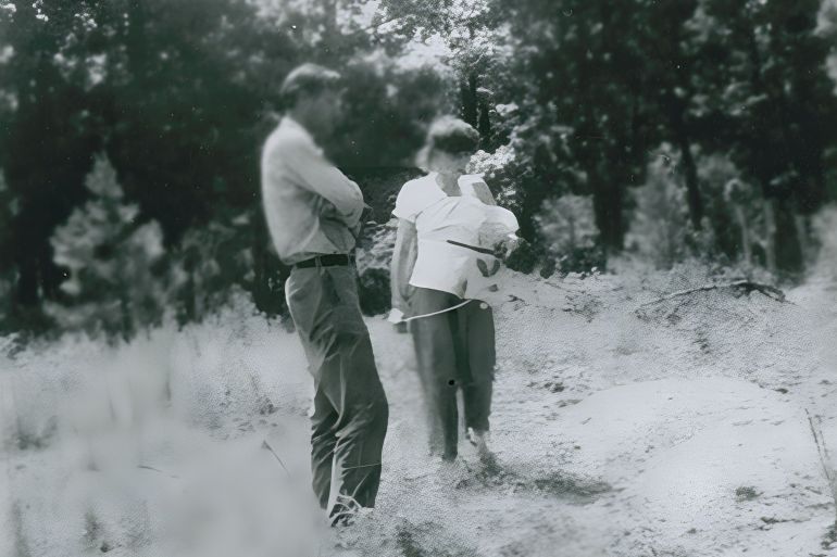 William and Joan with newborn Bill Jr.
