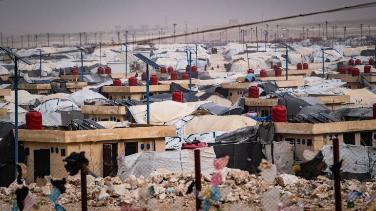 Al Hol Annex ISIL ISIS SDF Syria