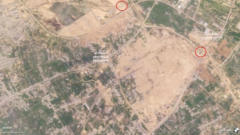 Recent satellite images reveal that Israel has been conducting rubble removal operations in the south of the Gaza Strip, especially in western Rafah. This has occurred between December 2, 2025 and January 26, 2026.